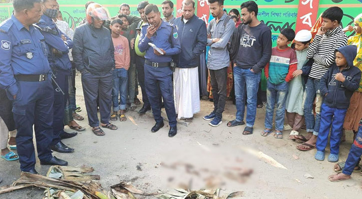 বাবার হাত থেকে ছুটে অটোরিকশার চাপায় শিশুর মৃত্যু